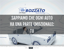 Tablet Screenshot of carrozzeriabozzato.it